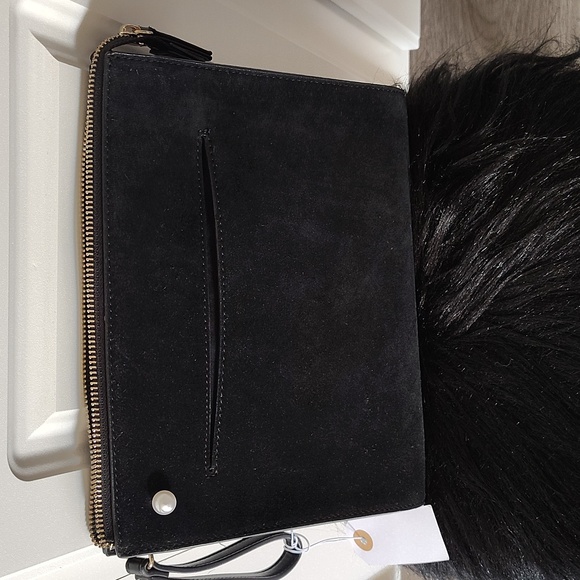 White House Black Market Black Clutch - Picture 6 of 7